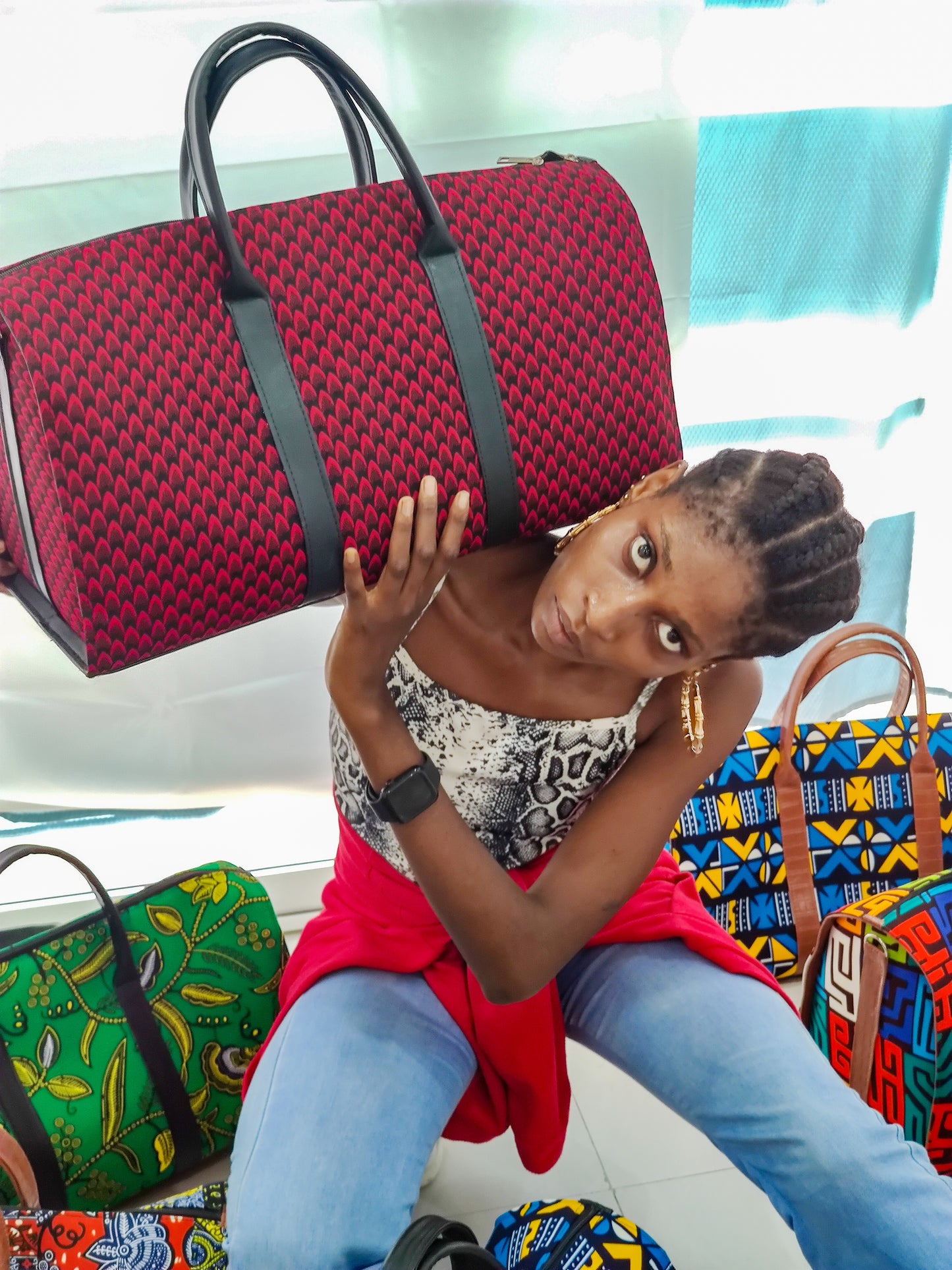 Kuramno Ankara Duffel Bag