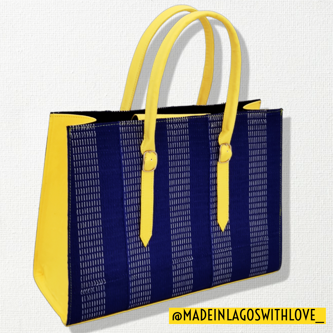 Ikorodu Aso Oke Tote - Large