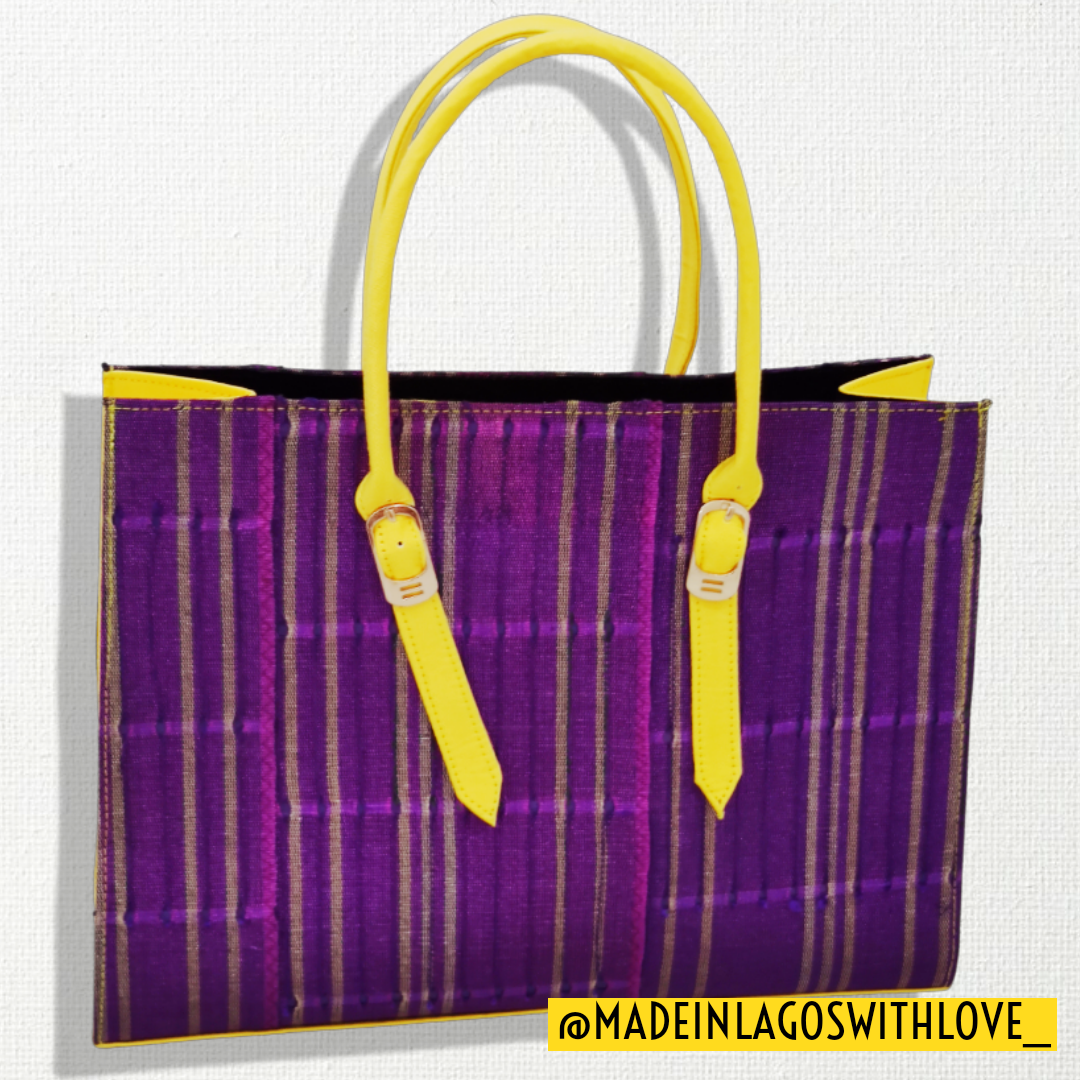 Ikorodu Aso Oke Tote - Large