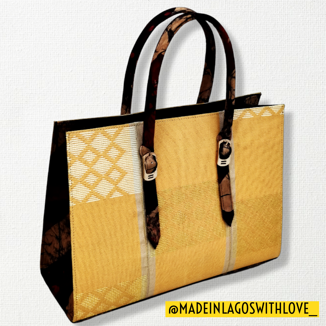Ikorodu Aso Oke Tote - Large