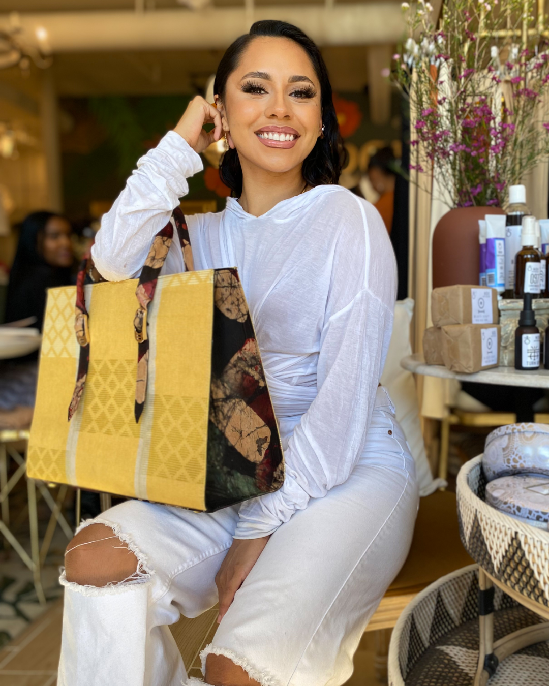 Ikorodu Aso Oke Tote - Large