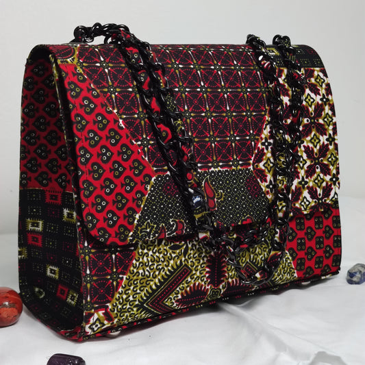 Ankara African Print Handbag