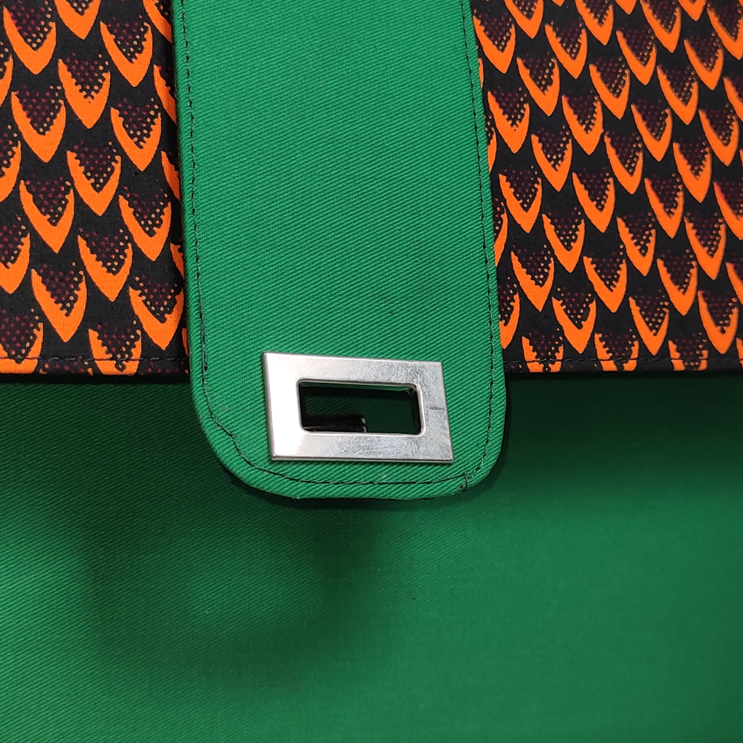 Agege Ankara Breifcase Handbag - Midi