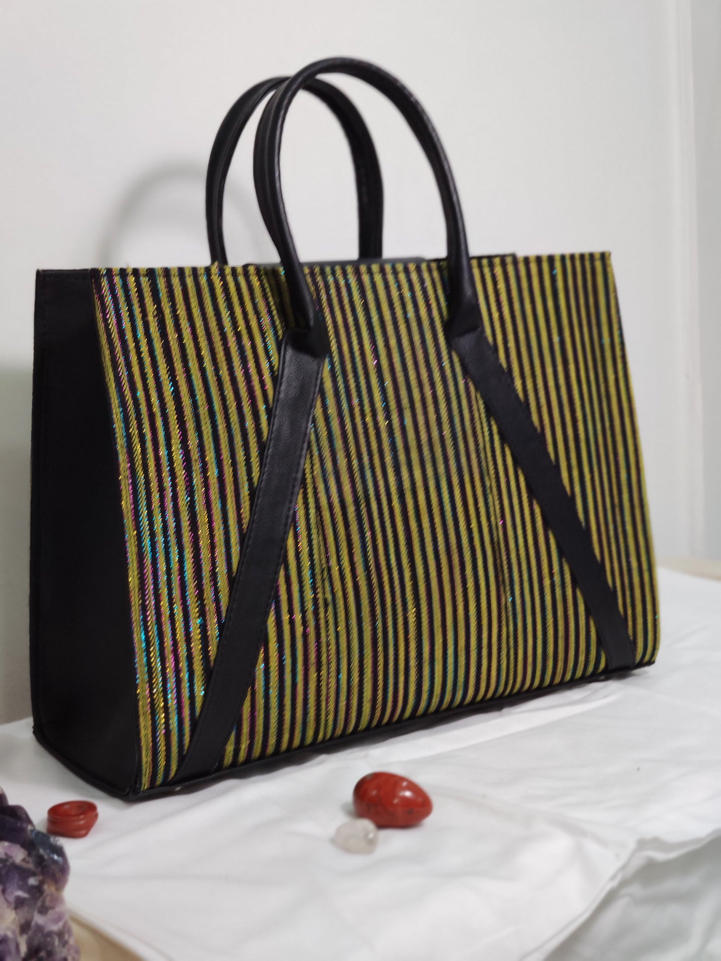 Oko Aso Oke Tote - Large