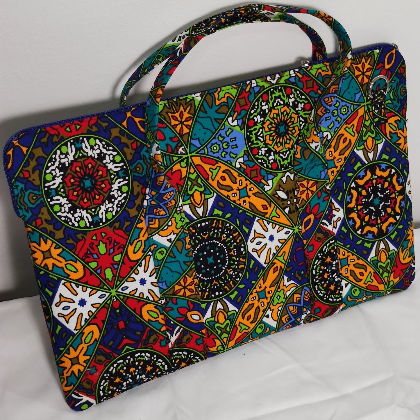 Surulere Ankara Laptop Bag