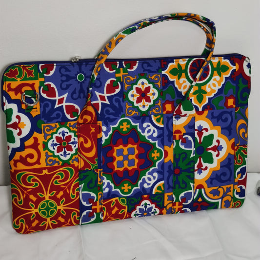 Surulere Ankara Laptop Bag