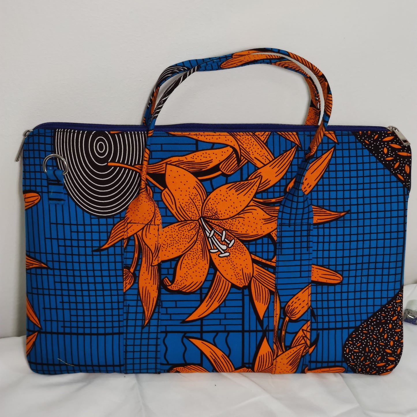 Surulere Ankara Laptop Bag