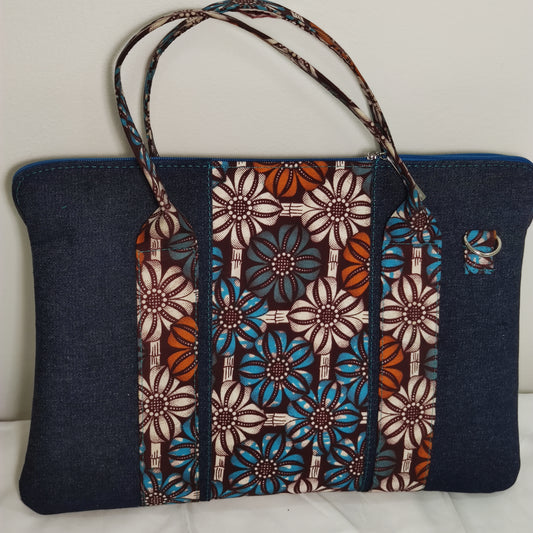 Surulere Ankara Laptop Bag