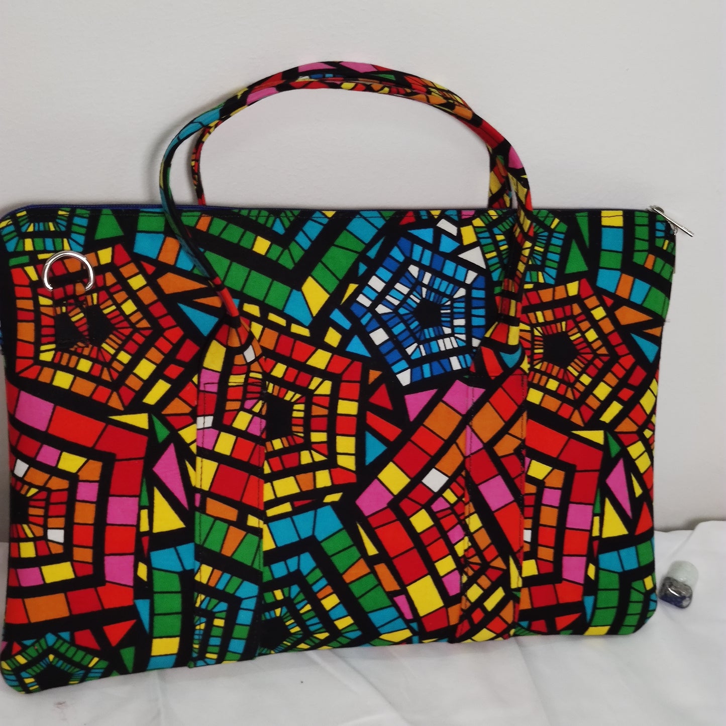 Surulere Ankara Laptop Bag