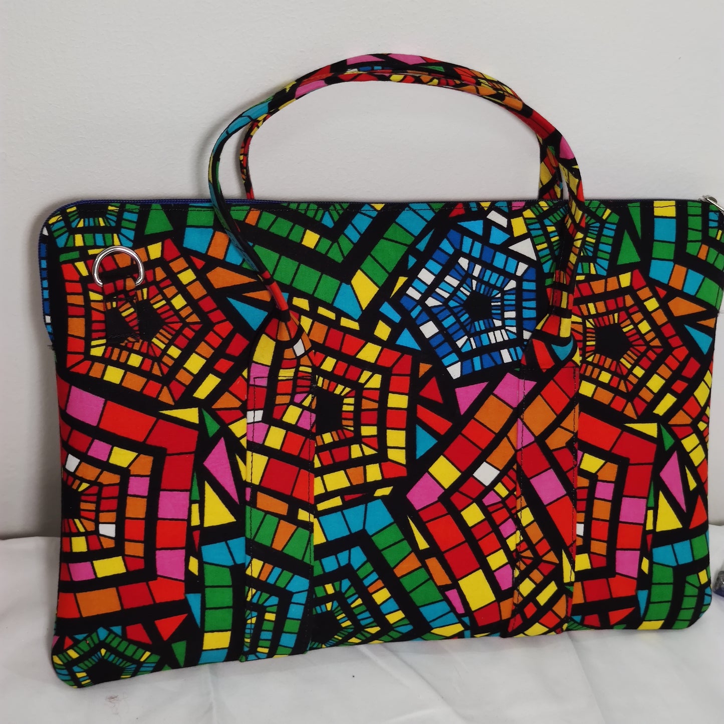 Surulere Ankara Laptop Bag