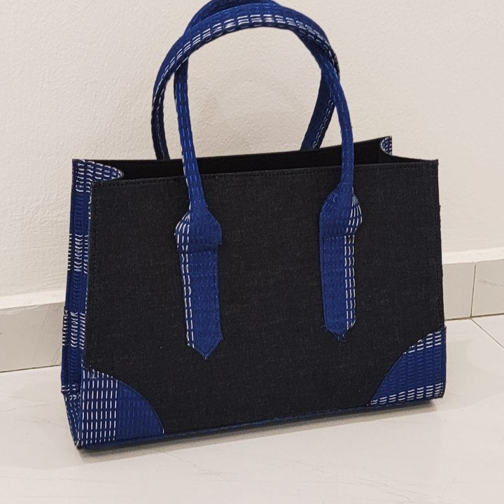Oko Ankara + Denim Tote - Midi