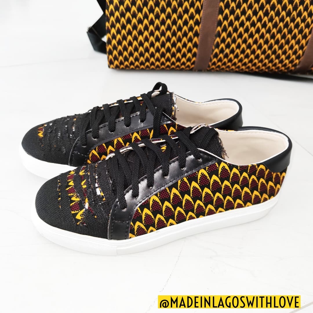 Kosofe Ankara Sneakers