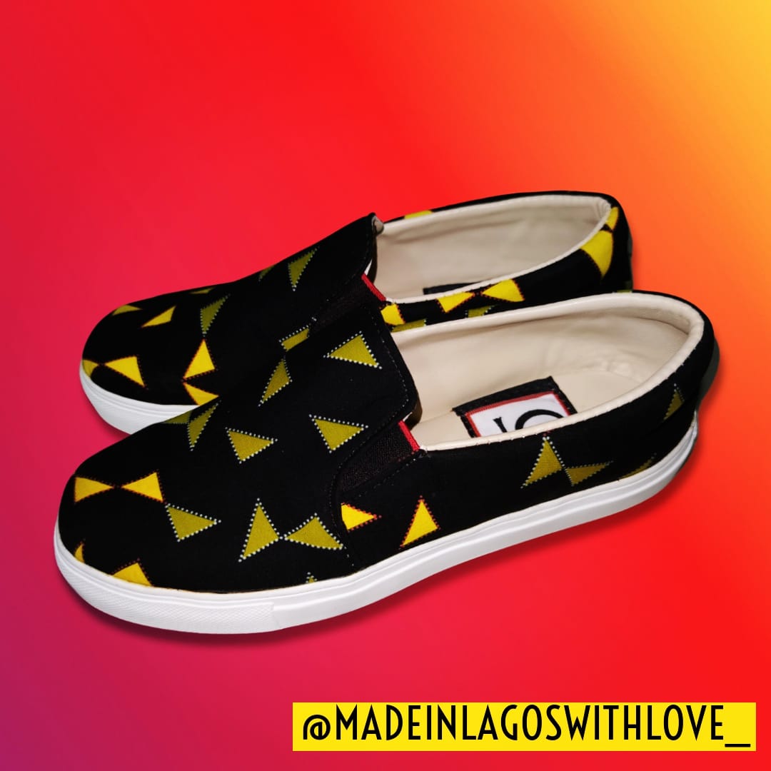 Ibeju Ankara Sneakers