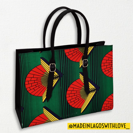Ikorodu Ankara Tote - Large