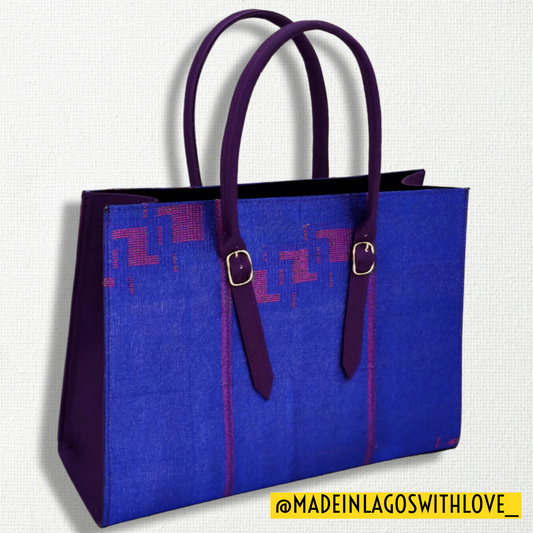 Ikorodu Aso Oke Tote - Large