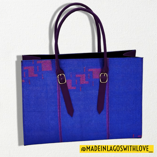 Ikorodu Aso Oke Tote - Large