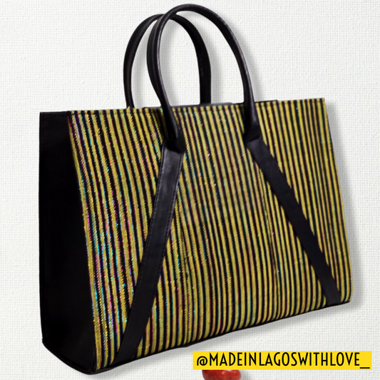 Oko Aso Oke Tote - Large