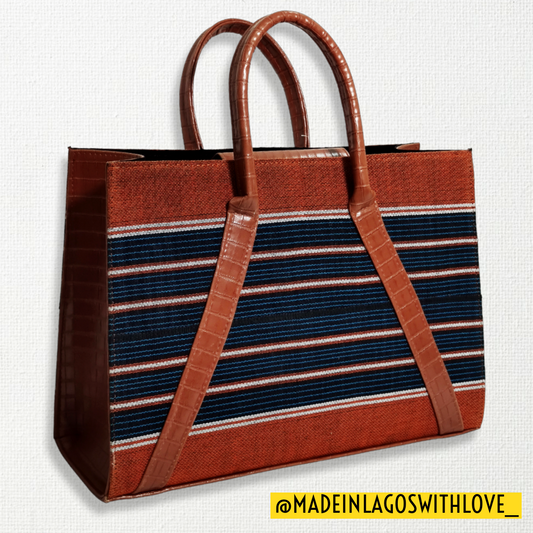 Oko Aso Oke Tote - Large