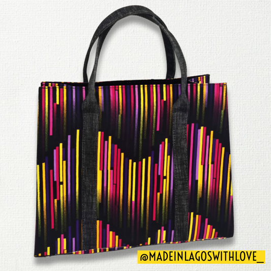 Badagry Ankara Tote - Large