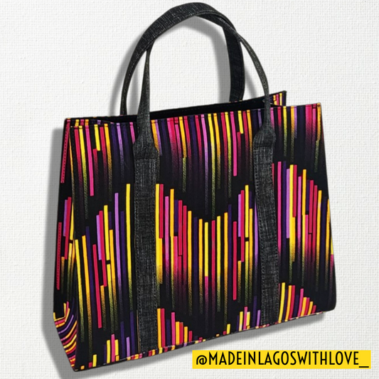 Badagry Ankara Tote - Large