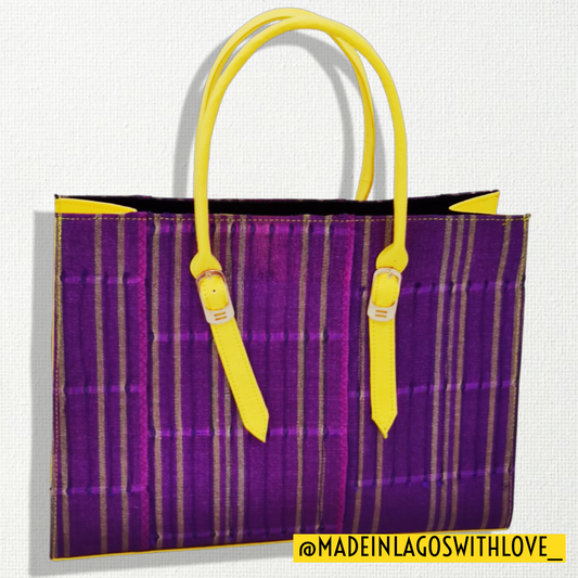 Ikorodu Aso Oke Tote - Large