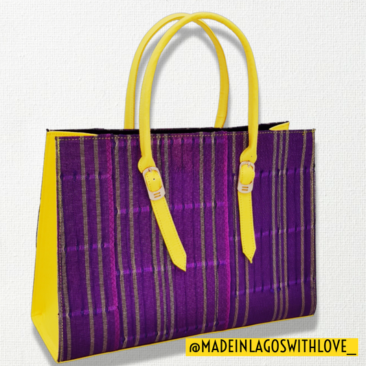 Ikorodu Aso Oke Tote - Large