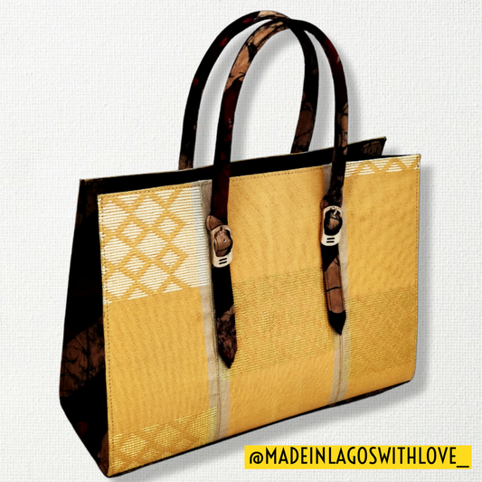 Ikorodu Aso Oke Tote - Large