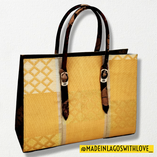 Ikorodu Aso Oke Tote - Large