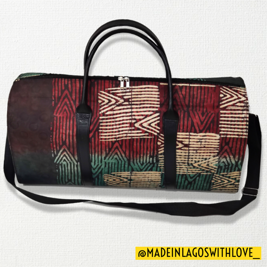 Kuramno Brocade Batik Duffel Bag