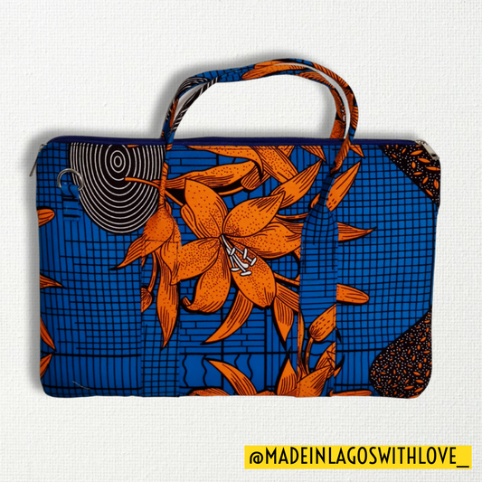 Surulere Ankara Laptop Bag