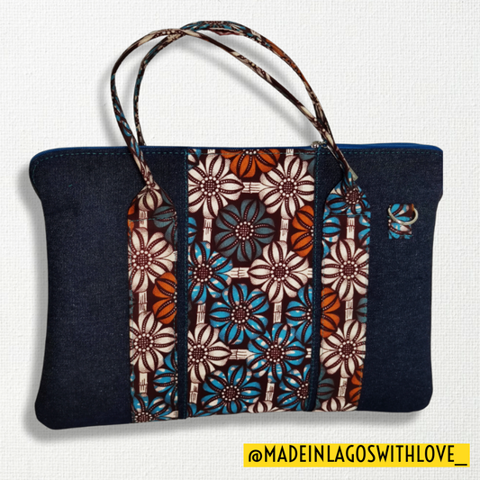 Surulere Ankara Laptop Bag