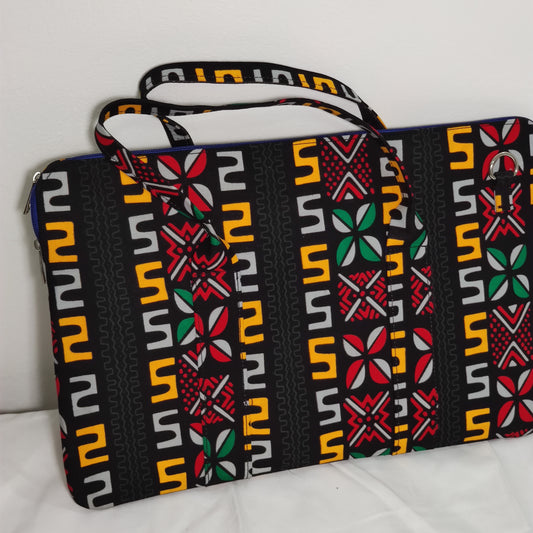 Surulere Ankara Laptop Bag