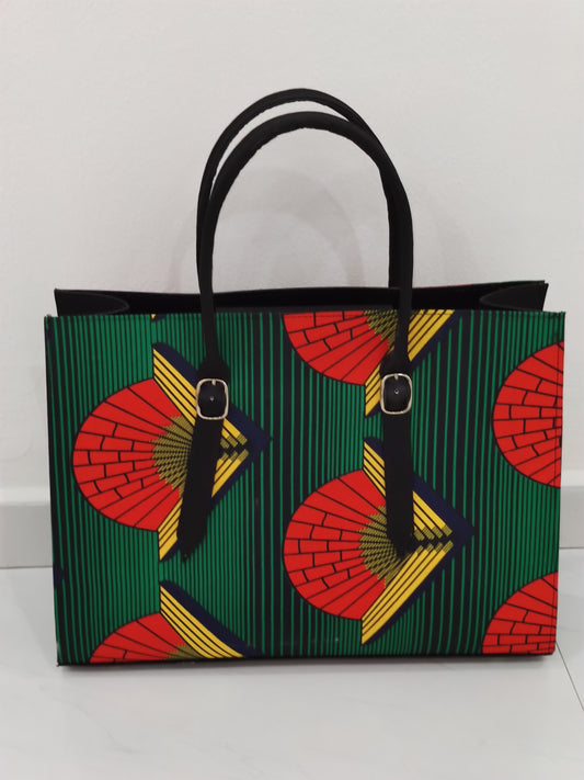 Ikorodu Ankara Tote - Large