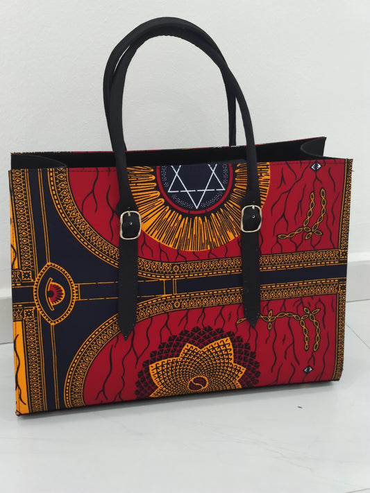Ikorodu Ankara Tote - Large