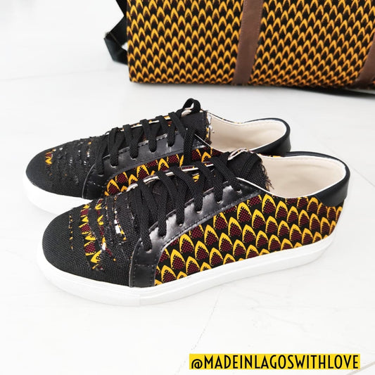 Kosofe Ankara Sneakers